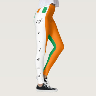 Ireland & Irish Flag fashion travel/sport fan Legg Leggings