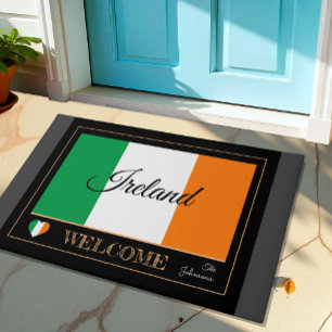 Ireland & Irish Flag house mats /sports Welcome