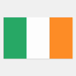Ireland/Irish Flag Rectangular Sticker