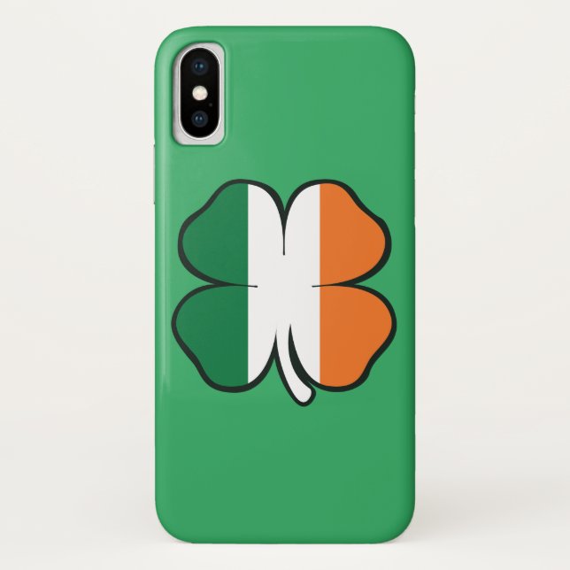 Ireland irish flag shamrock clover st patricks day Case-Mate iPhone case (Back)