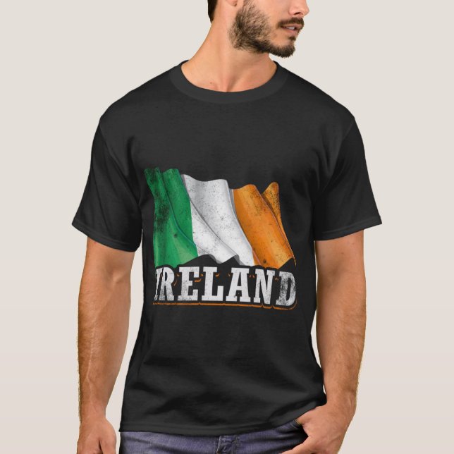 Ireland Irish Flag T-Shirt (Front)