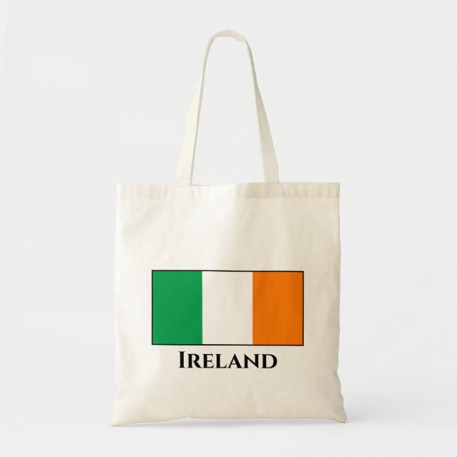 Ireland (Irish) Flag Tote Bag (Front)