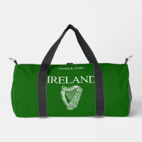 ⭐IRELAND - Irish Harp Personalized