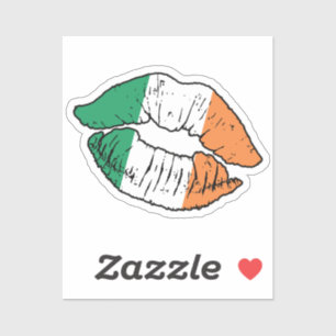 Ireland Irish Lipstick Love Flag