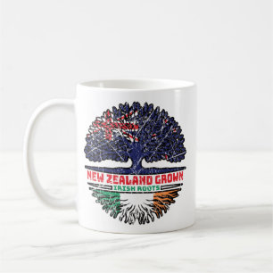 Ireland Irish New Zealander New Zealand Tree Roots Coffee Mug