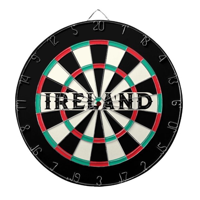 IRELAND Irish Old Classic Design Dartboard (Front)