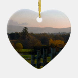 Ireland is Beautiful Ceramic Tree Decoration