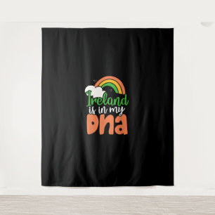 Ireland Is In My DNA Irish St. Patrick's Day Gift Tapestry