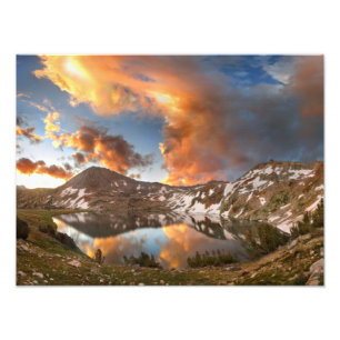 Ireland Lake Sunrise - Yosemite Photo Print
