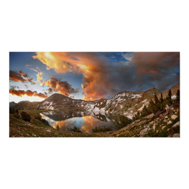 Ireland Lake Sunrise - Yosemite Poster (Front)