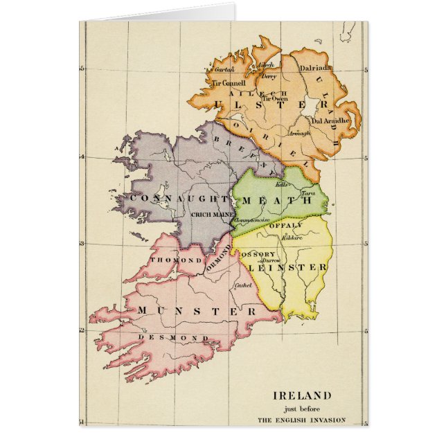 Ireland Map (Front)