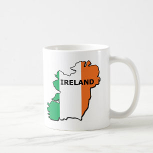 Ireland Map Coffee Mug