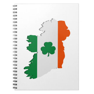 Ireland map notebook