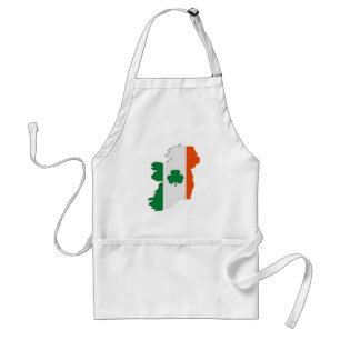 Ireland map standard apron
