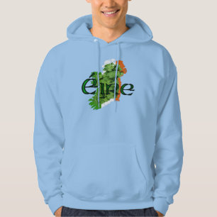 Ireland Map v2 by Kenneth Yoncich Hoodie