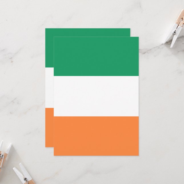 Ireland National Flag, Irish standard, Banner (Front/Back In Situ)