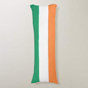 Ireland National Flag, Irish standard, Banner Body Cushion