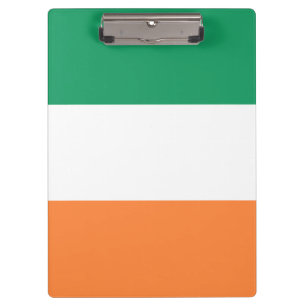 Ireland National Flag, Irish standard, Banner Clipboard