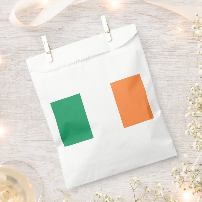 Ireland National Flag, Irish standard, Banner Favour Bag (Clipped)
