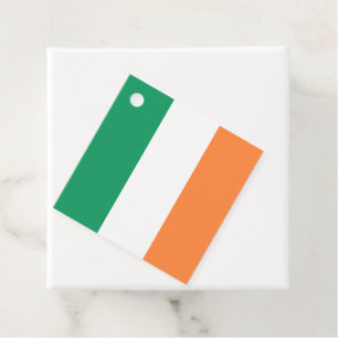 Ireland National Flag, Irish standard, Banner Favour Tags