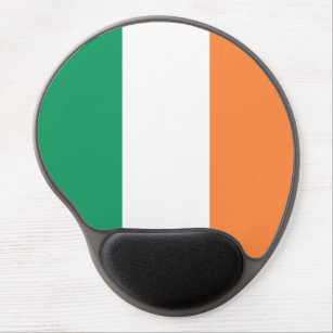 Ireland National Flag, Irish standard, Banner Gel Mouse Pad