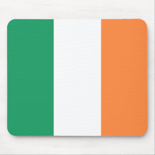 Ireland National Flag, Irish standard, Banner Mouse Pad