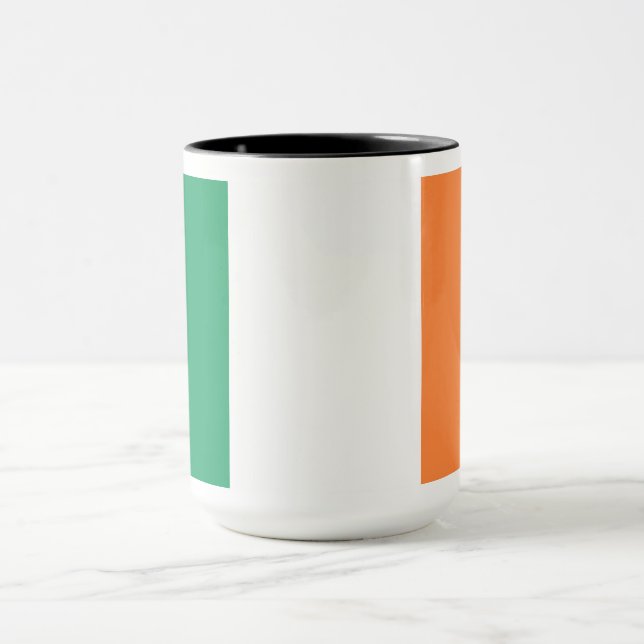 Ireland National Flag, Irish standard, Banner Mug (Center)