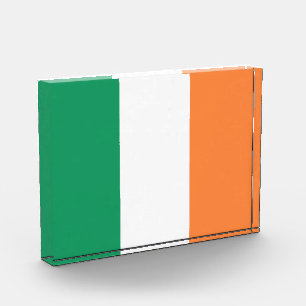 Ireland National Flag, Irish standard, Banner Photo Block
