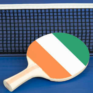 Ireland National Flag, Irish standard, Banner Ping Pong Paddle