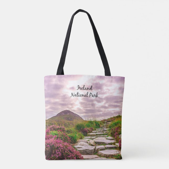 Ireland National Park Tote Bag (Back)