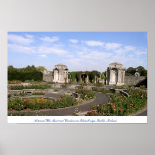 Ireland National War Memorial Gardens Dublin Poster