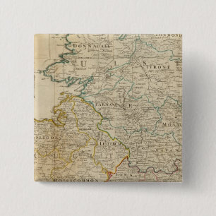 Ireland north 15 cm square badge