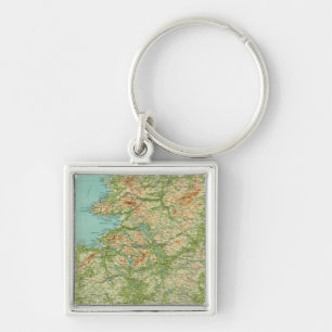 Ireland northern section key ring