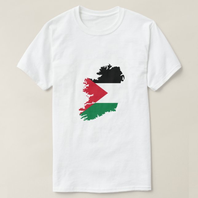 Ireland Palestine - One Struggle, One Fight Premiu T-Shirt (Design Front)
