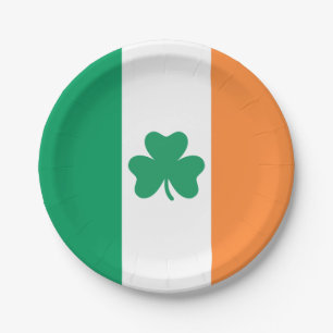 Ireland Paper Plate