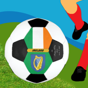 Ireland Personalised, Flag, Photo Soccer Ball