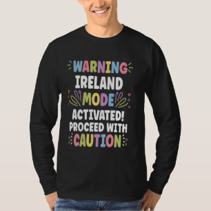 IRELAND Personalised Name Funny Cute Custom IRELAN T-Shirt