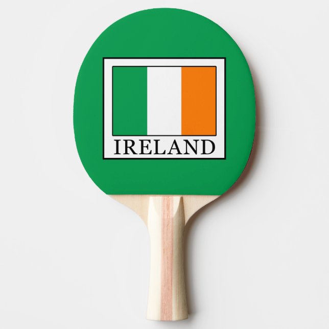 Ireland Ping Pong Paddle (Front)