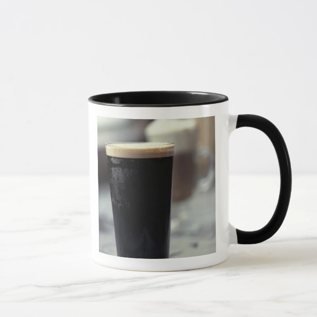 Ireland. Pint of stout. Mug (Right)
