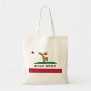 Ireland Republic Irish Elk Flag Giant Deer Tote Bag