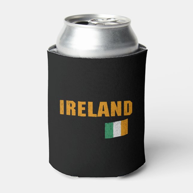 Ireland Retro Can Cooler (Can Front)