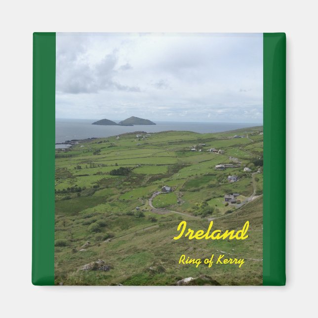 Ireland Ring of Kerry Irish Magnet (Front)