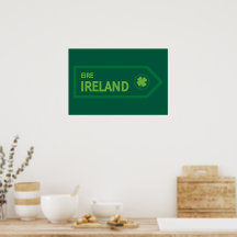Ireland Road Sign