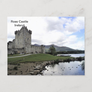 Ireland, Ross Castle, Killarney, Kerry (A) Postcard