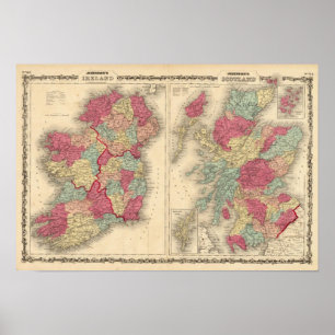 Ireland Scotland Poster