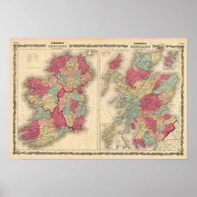 Ireland Scotland Poster (Front)