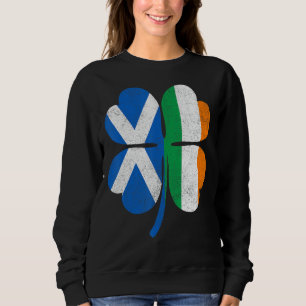 Ireland Scotland St Patricks Day    Scottish Irish Sweatshirt