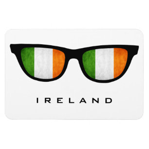 Ireland Shades custom text & colour magnet