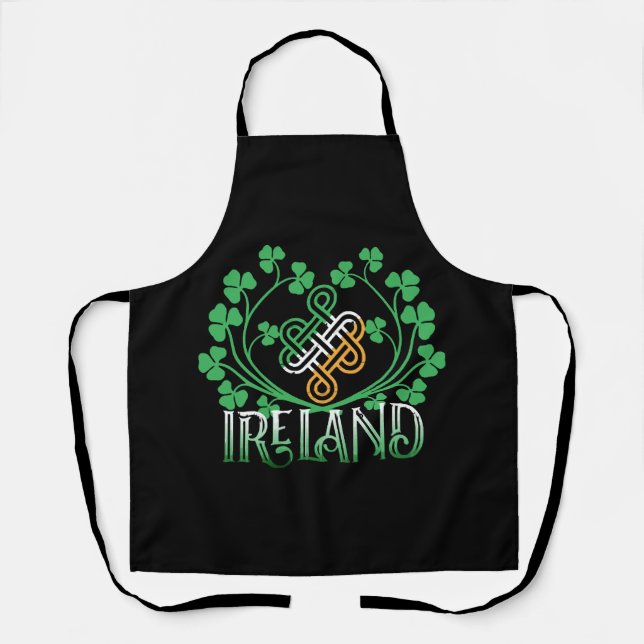 IRELAND SHAMROCK APRON (Front)