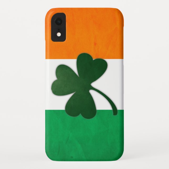 Ireland Shamrock Case-Mate iPhone Case (Back)